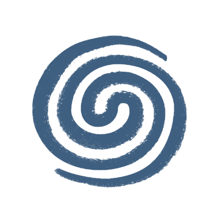 Hailey E. Fadler, double spiral logo